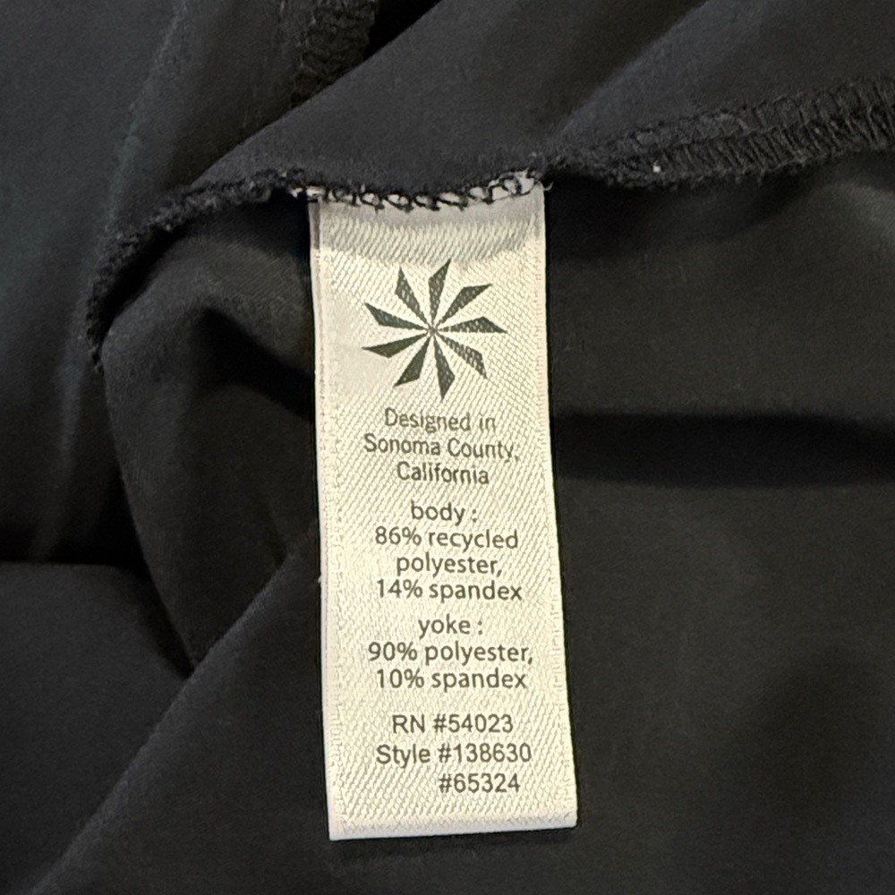 Athleta Black Lightweight Jacket Medium - image 8